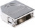 104150M001, 104 Series ABS D Sub Backshell, 15 Way 104150M001, 104 Series ABS D Sub Backshell, 15 Way