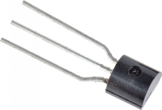 BC556BTFR, BC556B-ML PNP Transistor, -100 mA, -65 V, 3-Pin TO-92