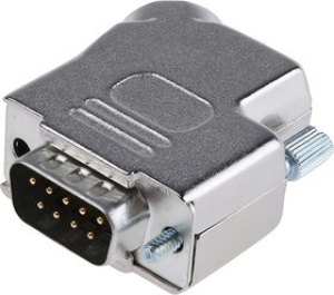 D45ZK9-DM9P-K, D45ZK 9 Way D-sub Connector D45ZK9-DM9P-K, D45ZK 9 Way D-sub Connector
