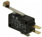 V7-1B17D8-207, Switch Snap Action N.O./N.C. SPDT Roller Lever Quick Connect 11A 277VAC 250VDC 248.57VA 0.83N Screw Mount