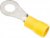 FVWS5.5-6(LF), FV Insulated Ring Terminal, M6 (1/4) Stud Size, 2.6mm² to 6.6mm² Wire Size, Yellow FVWS5.5-6(LF), FV Insulated Ring Terminal, M6 (1/4) Stud Size, 2.6mm² to 6.6mm² Wire Size, Yellow