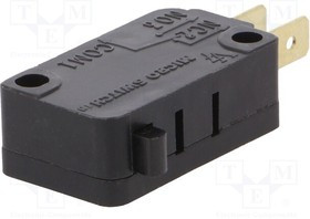 V7-7B17D8, Basic / Snap Action Switches 11A Pin Plunger .187x.020 QC Term