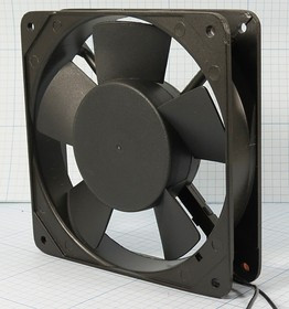 Вентилятор 120x120x38, напряжение 12В, ток 0,30А, выводы 2L, подшипник скольжения, RQD12038MS