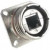RJFTV2SA1N, Modular Connectors / Ethernet Connectors RJFTV SEALED PM REC RJ45 CODE A NICKEL