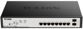 DL-DGS-1100-10MPPV2/A3A, Настраиваемый L2 коммутатор,PoE