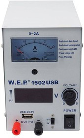 Лабораторный источник питания W.E.P 1502USB