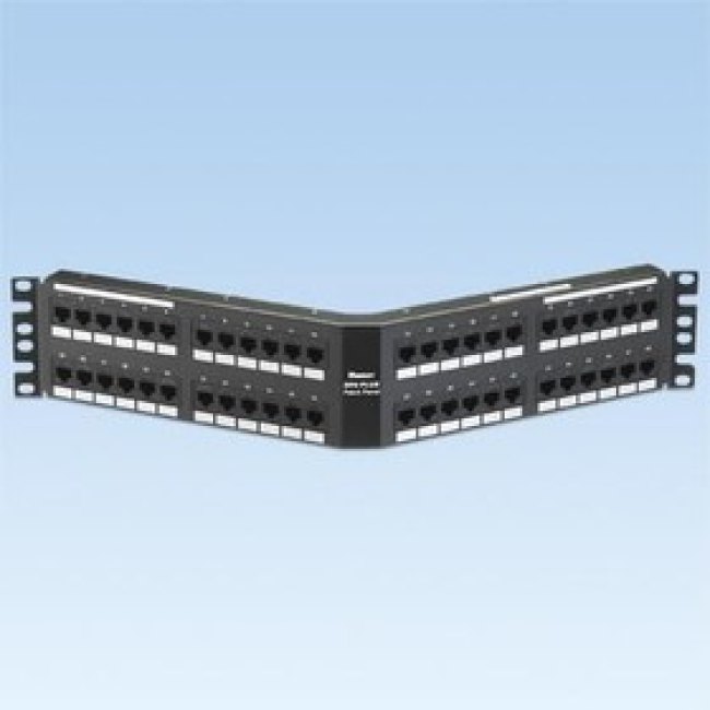 DPA48688TGY, Modular Connectors / Ethernet Connectors Punchdown Patch Panel Cat6 Angled 48 DPA48688TGY, Modular Connectors / Ethernet Connectors Punchdown Patch Panel Cat6 Angled 48