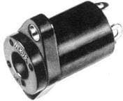 TJ-120, Phone Connectors tele flang rear mount jack