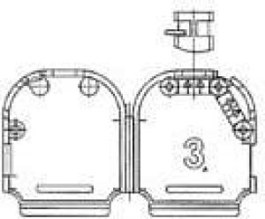 5749915-2, D-Sub Backshells CABLE CLAMP KIT SIZE 2