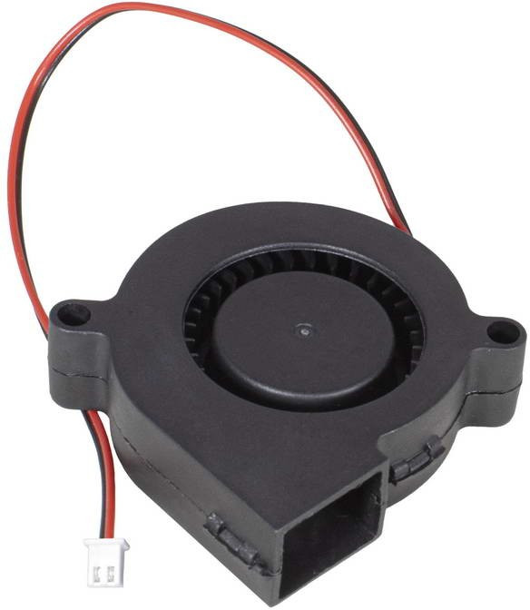 RQU5010MS 24VDC, Вентилятор-улитка DC типа RQU, 50х40х10 мм, 24 В, -10...+60 °C, PBT