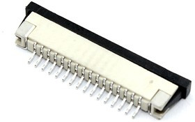 Разъем FPC Half Coverage Bottom Contact 1.0K-BX-16PWB 16 pin высота 2мм шаг 1мм