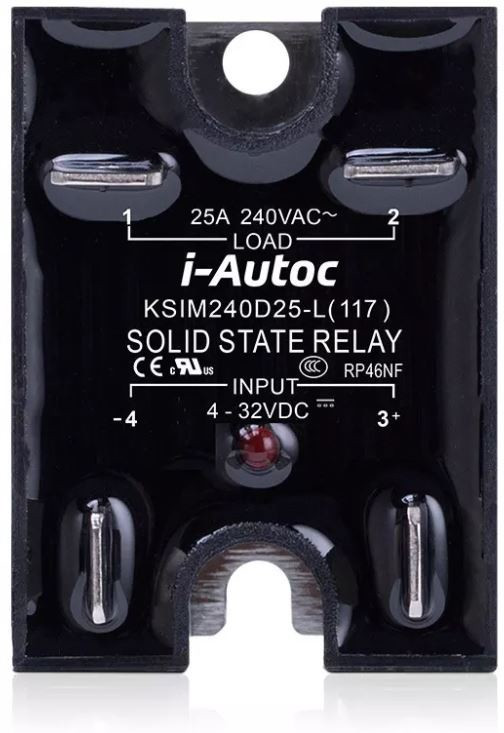 KSIM380D10-L, Solid State Relay, 10 A Load, Panel Mount, 440 V ac Load, 32 V dc Control