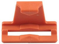 Клипса DIY YOU YL22, для крепления клеммного кабельного соединителя на плоскость шурупом, одинарная