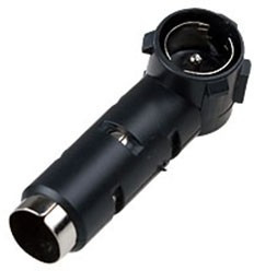 4-350, переход автоантенны шт "европа" - гн "азия" угловой пластик