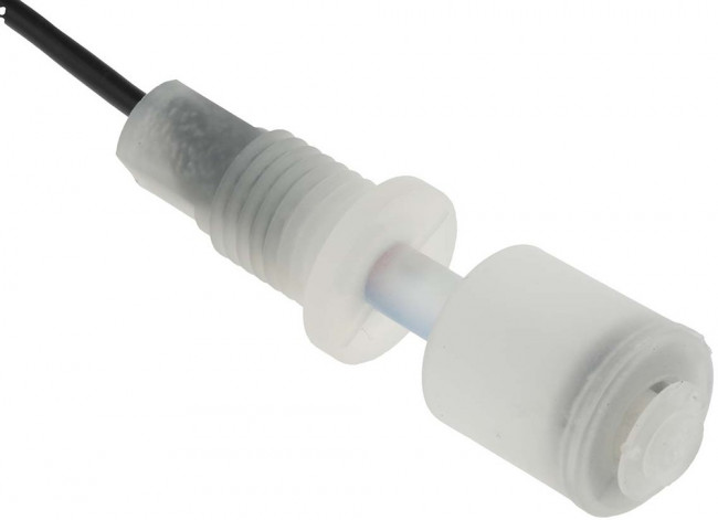 RSF104Y100JN/RS, RSF100 Series Vertical Polypropylene Float Switch, Float, 1m Cable, NO/NC, 240V ac Max, 120V dc Max RSF104Y100JN/RS, RSF100 Series Vertical Polypropylene Float Switch, Float, 1m Cable, NO/NC, 240V ac Max, 120V dc Max