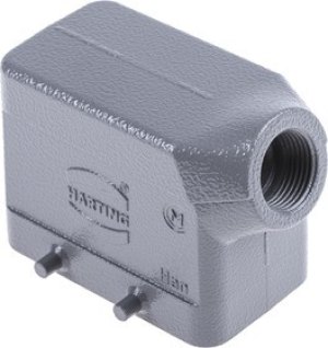 19300101520, Han B Heavy Duty Power Connector Hood, M20 Thread