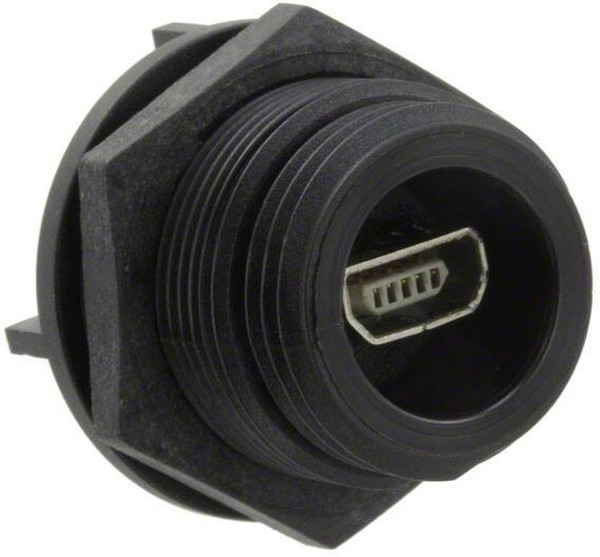 PX0458, USB Connectors REAR PANEL MOUNT STRAIGHT PC PINS