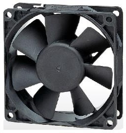 FAD1-08025CBHW11-A, DC Fans DC FAN 80x25mm 12VDC BALL WIRE