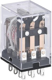 CHINT Промежуточное реле JZX-22F(D) 4 конт. с инд. LED 3А 24В DC