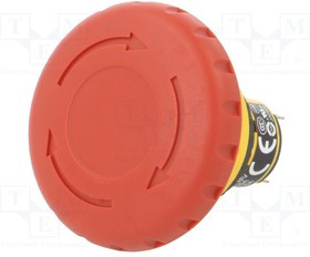 XA1E-BV4U02R, Переключатель выключатель безопасности 2 NC x2 16мм красный