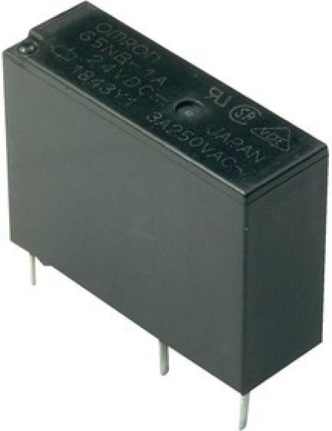G5NB1AE12DC, Power Relay 12VDC 5A SPST-NO(20.5mm 7.2mm 15.3mm) THT