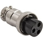 GX16M-3A, Разъем цилиндрический 3pin
