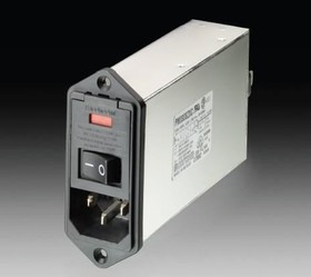 PM0SSSSX0, AC Power Entry Modules 10A SINGLE FUSE VERTICAL MOUNT