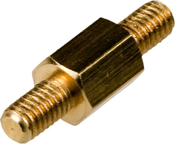 PCHNN-6, Стойка для печатных плат шестигр., латунь, М3, 6мм