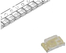 19-213SUBC/S400- A5/S208-2/TR8, LED; SMD; blue; 10?32mcd; 1.6x0.8x0.6mm; 120°; 2.7?3.1V; 5mA; 40mW