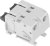 2318582-2, Conn Barrier Strip 2 POS 8mm Clamp DIN Rail 5A/Contact