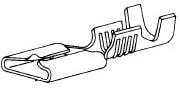 42692-1, Terminals 18-14 AWG .250 RCPT