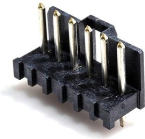 207478-0006, Power to the Board KK Plus 396 HDR VRT UNSHRD 6CKT WO/PG Sn 207478-0006, Power to the Board KK Plus 396 HDR VRT UNSHRD 6CKT WO/PG Sn