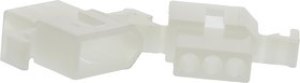 03-06-2031, STANDARD .062" Male Connector Housing, 3.68mm Pitch, 3 Way, 1 Row 03-06-2031, STANDARD .062" Male Connector Housing, 3.68mm Pitch, 3 Way, 1 Row