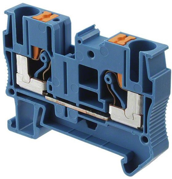 3211819, PT 6 BU Series Blue Component Terminal Block, 10mm², Push In Termination, ATEX, IECEx 3211819, PT 6 BU Series Blue Component Terminal Block, 10mm², Push In Termination, ATEX, IECEx