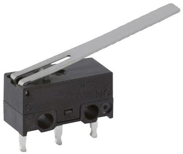 D2F-L20, Basic / Snap Action Switches StainlessSteel Hinge Lever SPDT Thru-Hol