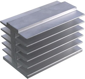 О-111 (М5 36х60х40), Радиатор охлаждения штыревой воздушный О-111, с резьбой М5, 36х60х40 мм, алюминиевый