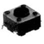 1977223-6, Switch Tactile OFF (ON) SPST Round Button Gull Wing 0.05A 24VDC 1000000Cycles 2.55N SMD T