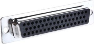 50 Way Through Hole D-sub Connector Socket, 2.77mm Pitch 50 Way Through Hole D-sub Connector Socket, 2.77mm Pitch