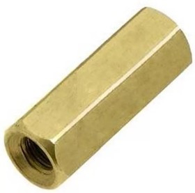 PCHSS4-32, Стойка для печатных плат, шестигр., латунь, М4, 32 мм