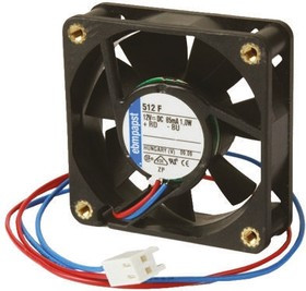 8414NG-RS0, 8400 N Series Axial Fan, 24 V dc, DC Operation, 69m³/h, 2W, 80 x 80 x 25mm
