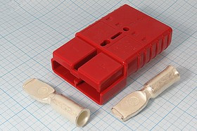 Штекер[гнездо] питания DC SB[SE], 2C, 350А600В, на кабель, SE-350A600V