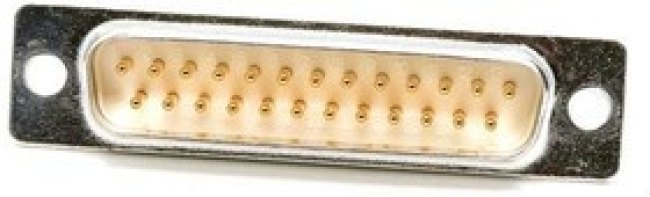 172704-0066, D-Sub Standard Connectors FCT DSUB STR PC PLG 25 PN