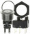 1241.6924.1124000, Pushbutton Switches Dbl Pole 5A 125VAC 19MM RI SF BL