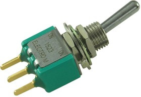 A123S1YCQ, SWITCH, TOGGLE, SPDT, 6A, 250V