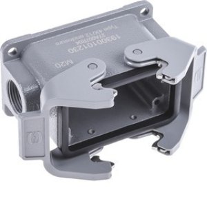 19300101230, Han B Heavy Duty Power Connector Housing, M20 Thread