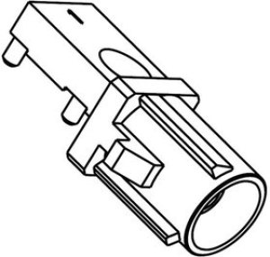 2FA1-WZSP-PCBA3, RF Connectors / Coaxial Connectors Edgemount PCB PLUG 2FA1-WZSP-PCBA3, RF Connectors / Coaxial Connectors Edgemount PCB PLUG