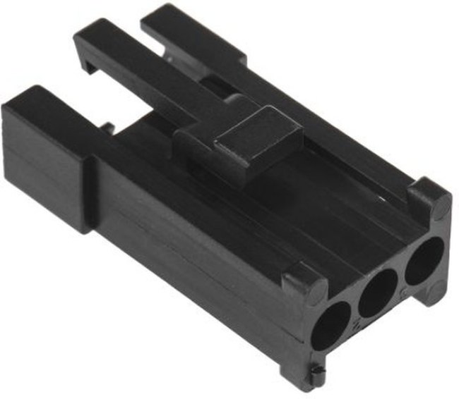 TST03PA00 / 192923-5920, Trident Male Connector Housing, 5.08mm Pitch, 3 Way, 1 Row TST03PA00 / 192923-5920, Trident Male Connector Housing, 5.08mm Pitch, 3 Way, 1 Row