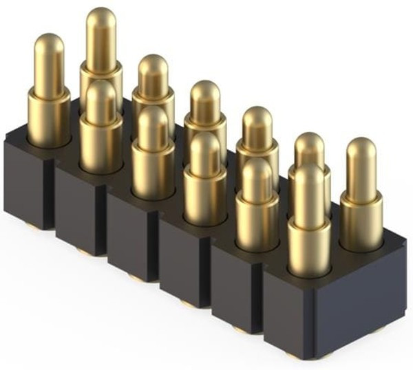 814-22-012-30-030101, SPRING LOADED CONNECTOR, HEADER, 12POS