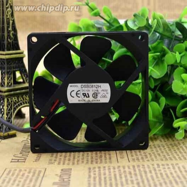Вентилятор Delta Electronics Model: DSB0812H DC 12v 0.21A 2pin 80x 25