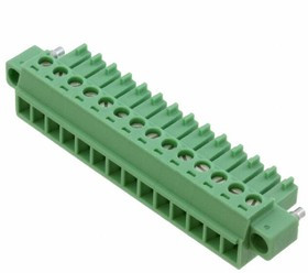 MC 1,5/14-STF-3,81, Съемная клеммная колодка, 3.81 мм, 14 вывод(-ов), 28AWG до 16AWG, 1.5 мм², Винт, 8 А